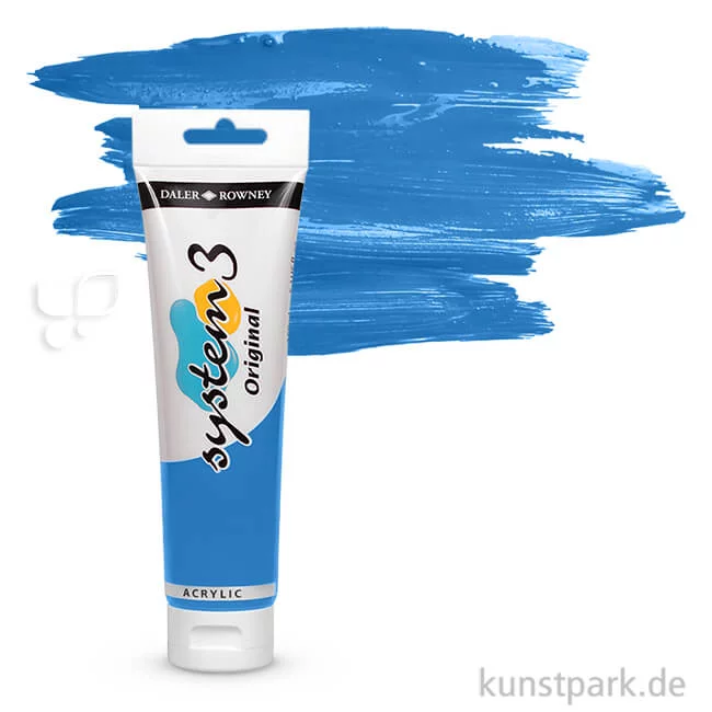 Artikelbild 1 des Artikels “Daler-Rowney SYSTEM-3 Acrylfarben 150 ml | 120 Normalblau“