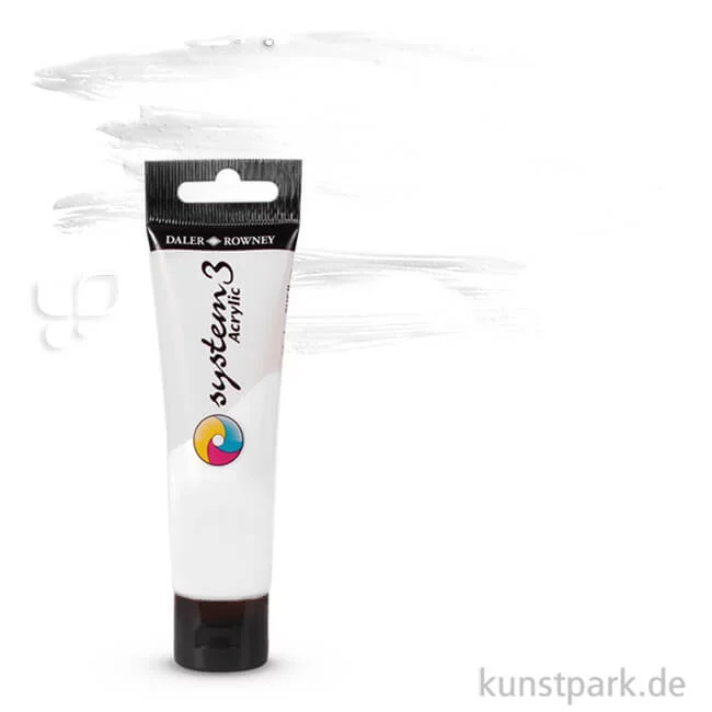Artikelbild 1 des Artikels “Daler-Rowney SYSTEM-3 Acrylfarben 59 ml | 006 Zinkweiß“