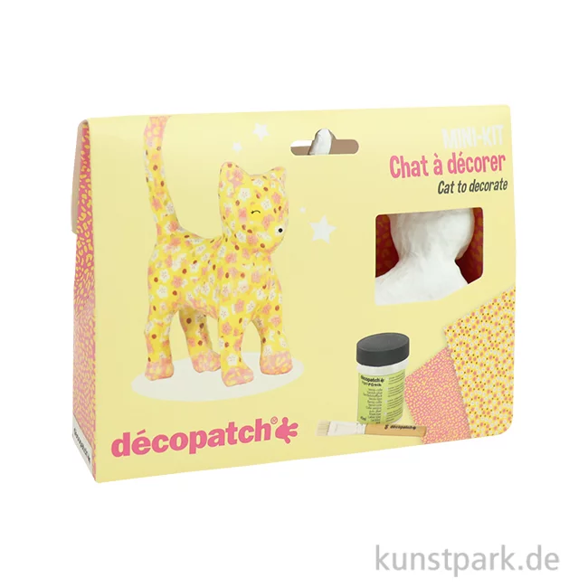 Artikelbild 1 des Artikels “DECOPATCH Kit Mini - Katze mit Zubehör “