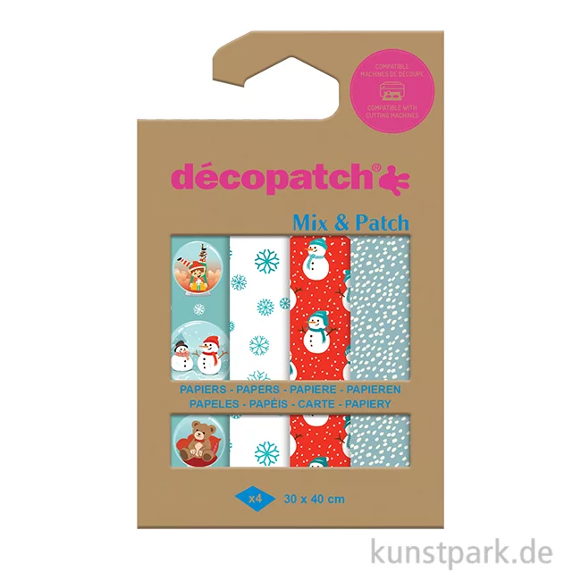 Artikelbild 1 des Artikels “DECOPATCH Papiere - Mix & Patch, Frostiges Weihnachtsfest “