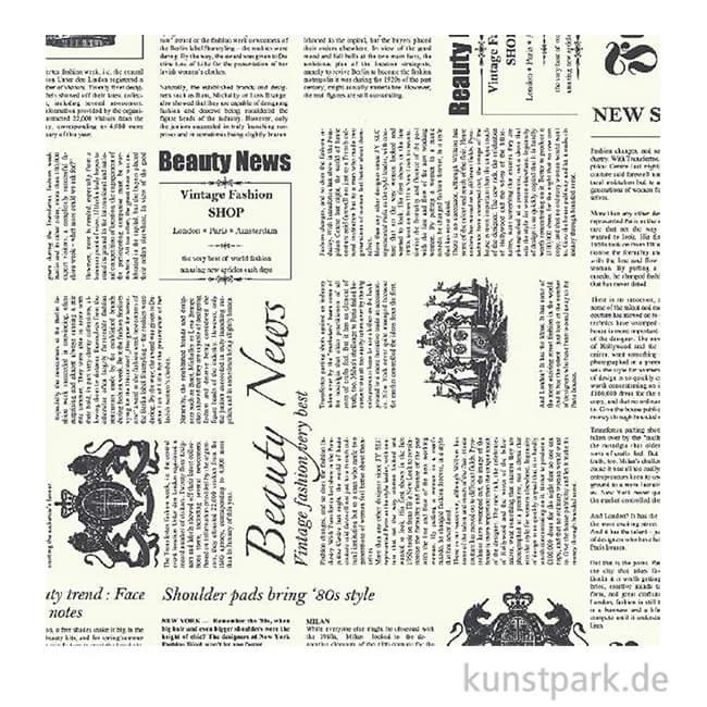 Artikelbild 1 des Artikels “DECOPATCH Papier 770 Zeitung Schwarz-Weiß, 3 Stück “