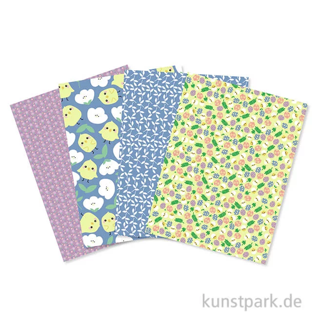 Artikelbild 1 des Artikels “DECOPATCH Texturpapiere Metallic Ostern - Limited Edition “
