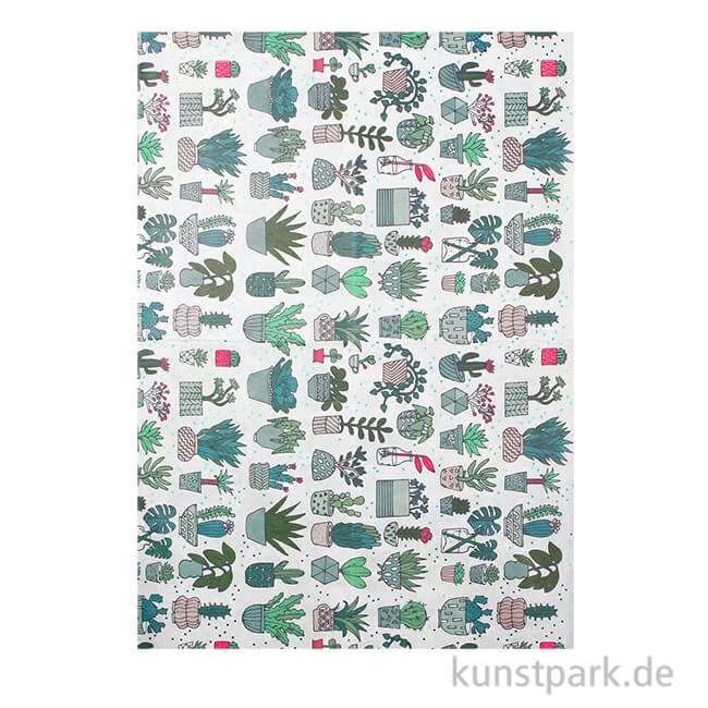 Artikelbild 1 des Artikels “Decoupage Papier - Hygge Kakteen, 3 Stück “