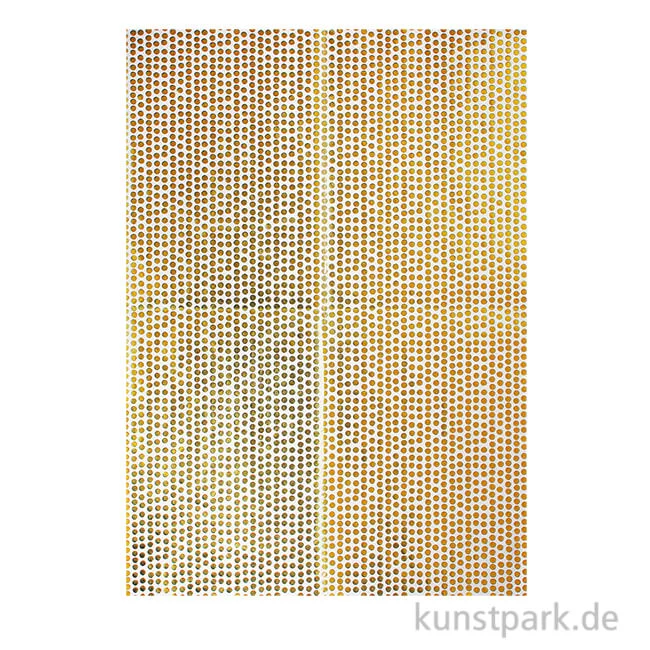 Artikelbild 1 des Artikels “Decoupage Papier - Metallisch Gold Punkte, 3 Stück “
