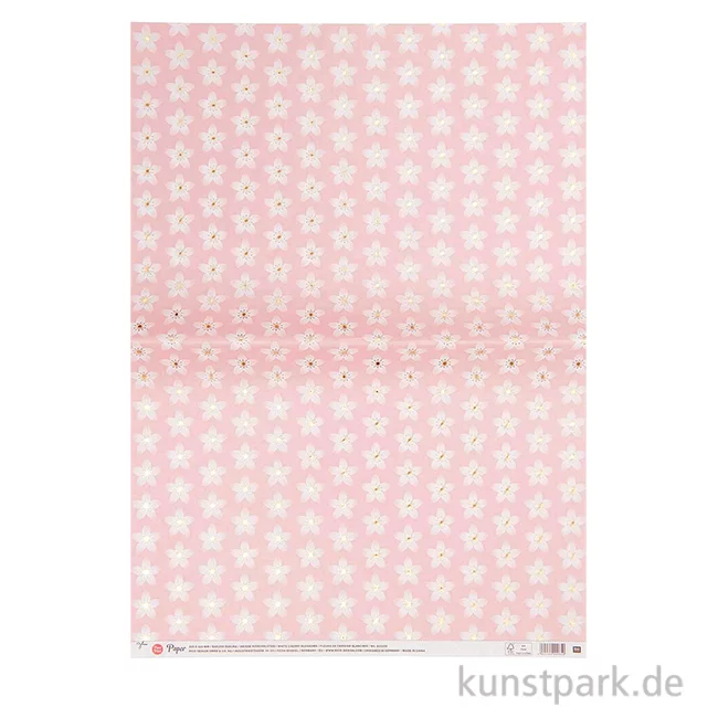 Artikelbild 1 des Artikels “Decoupage Papier - Sakura, Weiße Kirschblüten “