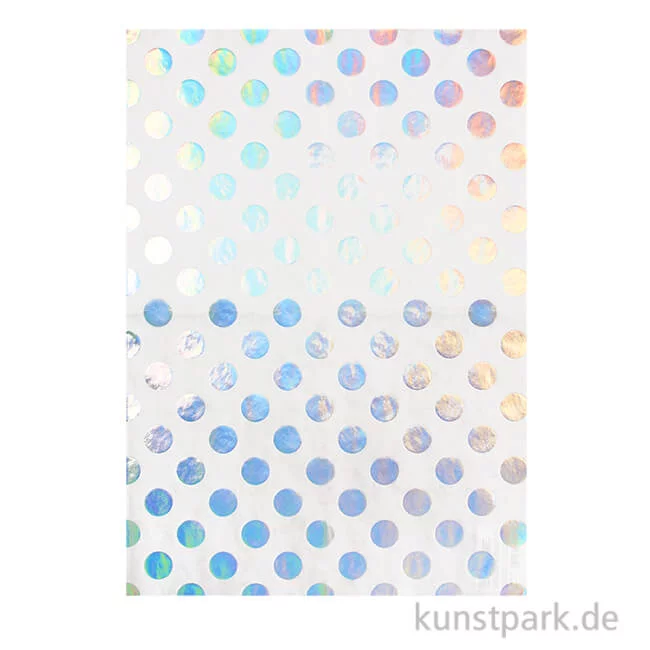 Artikelbild 1 des Artikels “Decoupage Papier - Toile de Jouy Punkte Irisierend, 3 Stück “