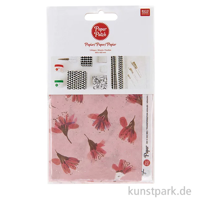 Artikelbild 1 des Artikels “Decoupage Papier - Transformation Azalee, 3 Stück “