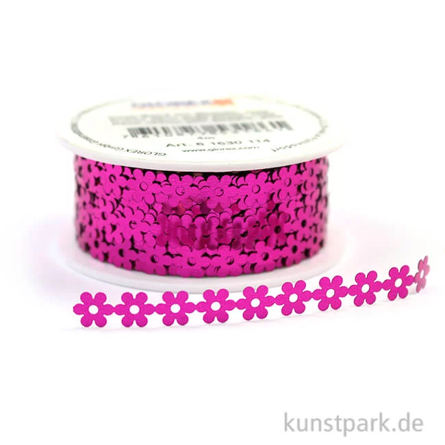 Artikelbild 1 des Artikels “Deko-Band - Blumen 0,6 mm x 4 m “