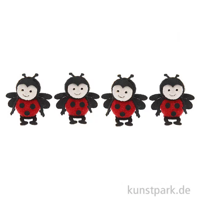 Artikelbild 1 des Artikels “Deko Marienkäfer 4-er Set “