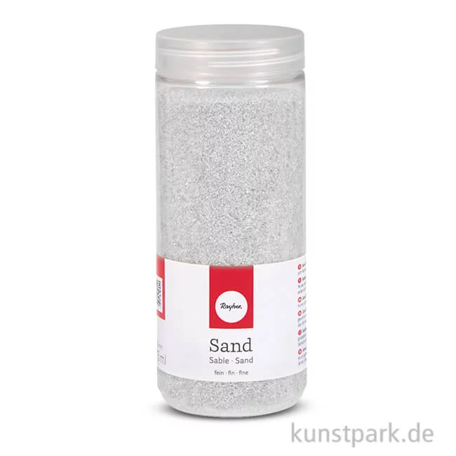 Artikelbild 1 des Artikels “Deko-Sand Fein Weiß, 0,1 - 0,5 mm, 475 ml “