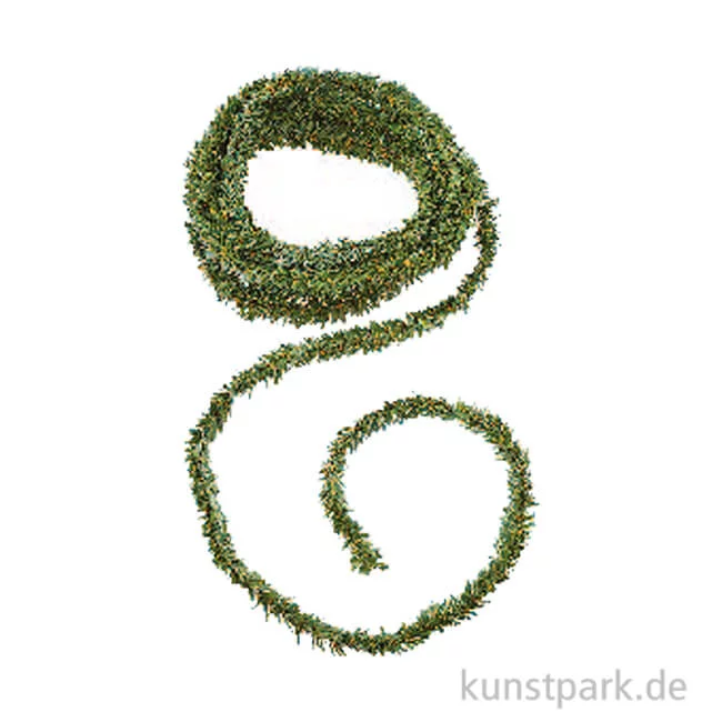 Artikelbild 1 des Artikels “Deko Tannengirlande, Grün, 3 m x 1,4 cm “