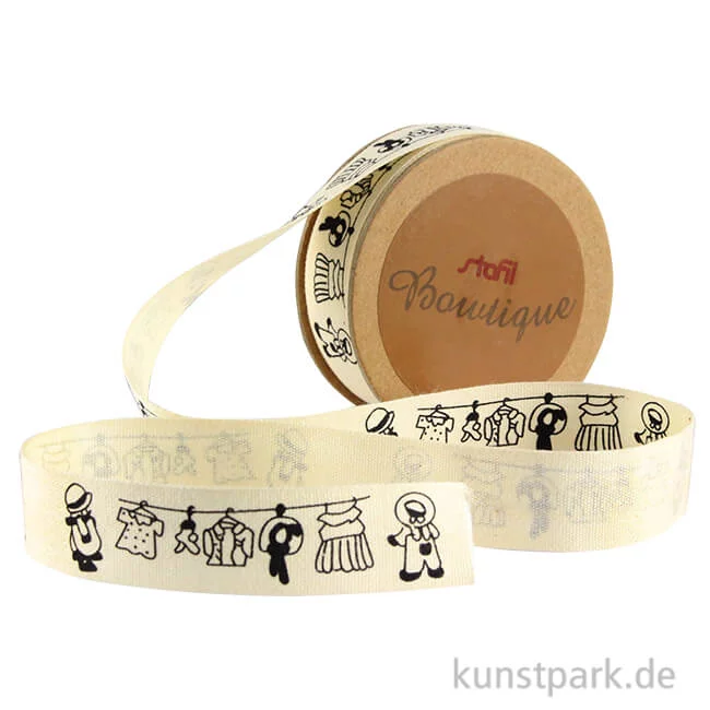 Artikelbild 1 des Artikels “Dekoband - Wäsche, 20 mm x 5 m “