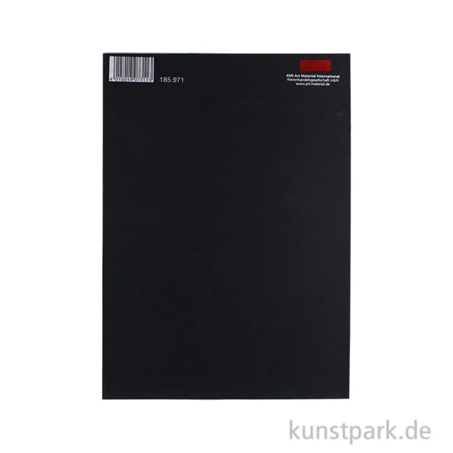 Artikelbild 1 des Artikels “Der Schwarze Block No.1 aus schwarzem Tonpapier, 120g DIN A4 - 20 Blatt“