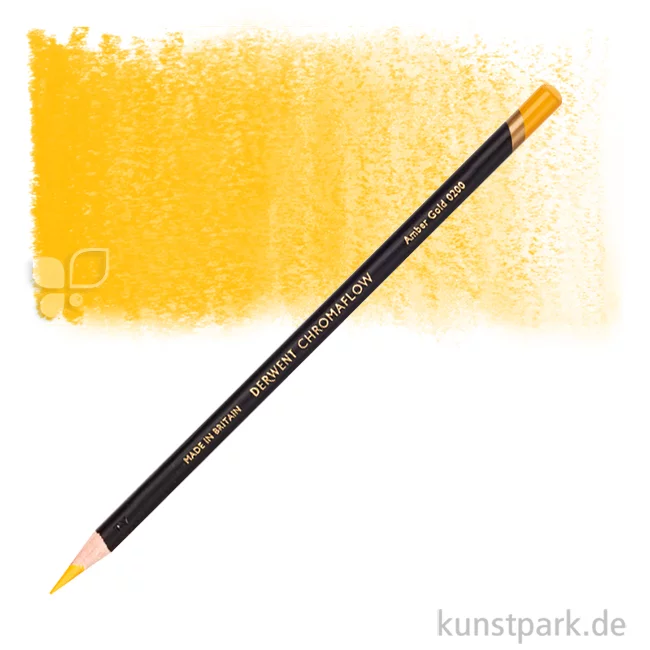 Artikelbild 1 des Artikels “Derwent CHROMAFLOW Farbstift einzeln Stift | Amber Gold“