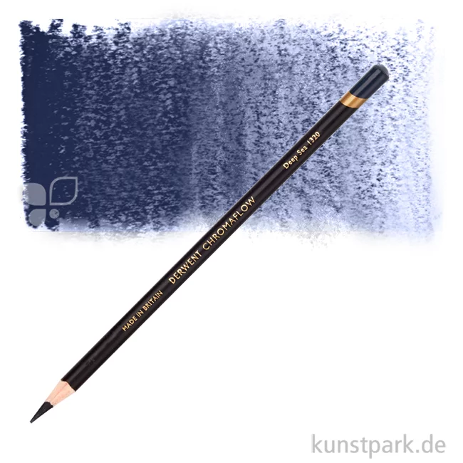 Artikelbild 1 des Artikels “Derwent CHROMAFLOW Farbstift einzeln Stift | Deep Sea“