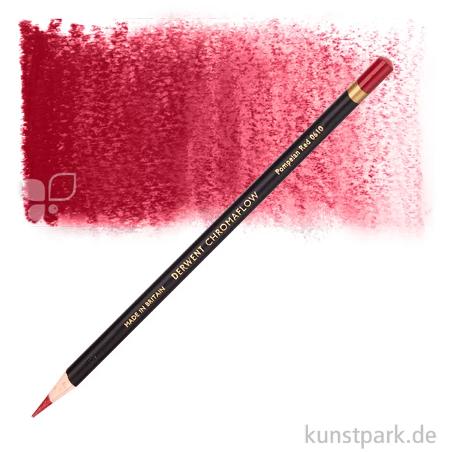 Artikelbild 1 des Artikels “Derwent CHROMAFLOW Farbstift einzeln Stift | Pompeian Red“