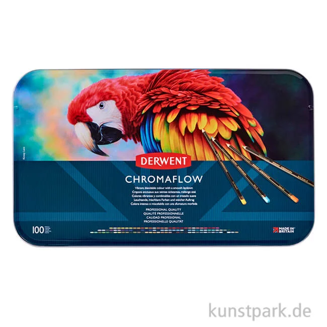 Artikelbild 1 des Artikels “Derwent CHROMAFLOW Farbstifte - 100er Set “