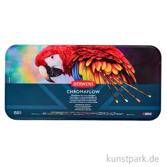 Artikelbild 1 des Artikels “Derwent CHROMAFLOW Farbstifte - 150er Set “