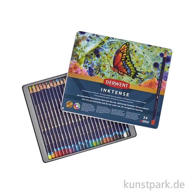 Artikelbild 1 des Artikels “Derwent INKTENSE, 24 Tintenstifte im Metalletui “