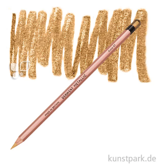 Artikelbild 1 des Artikels “Derwent METALLIC Farbstift einzeln Stift | Gold“
