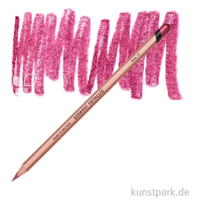 Artikelbild 1 des Artikels “Derwent METALLIC Farbstift einzeln Stift | Pink“
