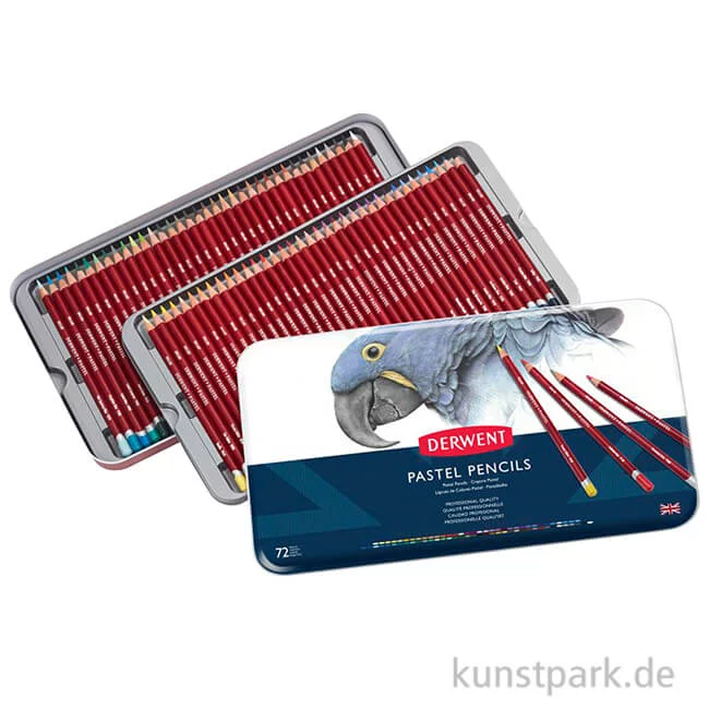 Artikelbild 1 des Artikels “Derwent PASTELS, 72 Pastellstifte im Metalletui “
