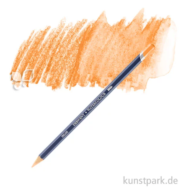 Artikelbild 1 des Artikels “Derwent WATERCOLOUR Aquarellstift einzeln Stift | 11 Spectrum Orange“