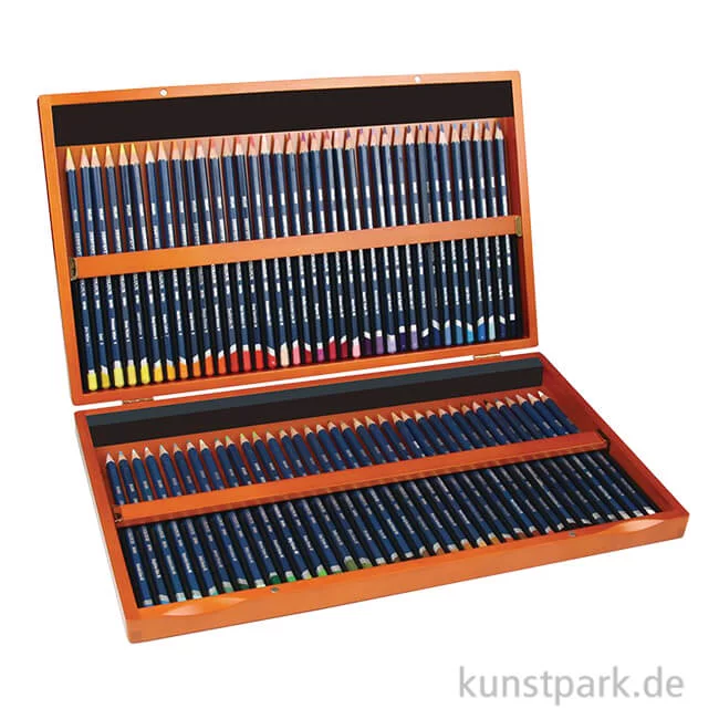 Artikelbild 1 des Artikels “Derwent WATERCOLOUR, 72 Aquarellstifte im Holzkasten “