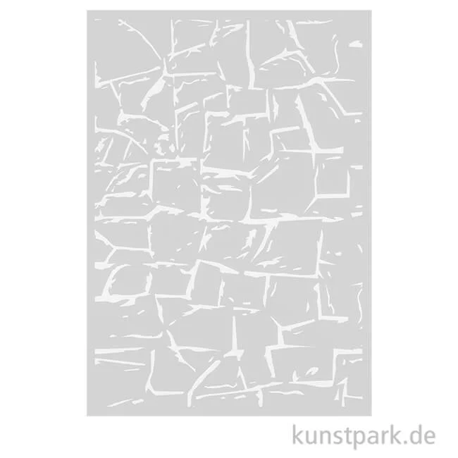 Artikelbild 1 des Artikels “Design Schablone Steinwand DIN A4 “