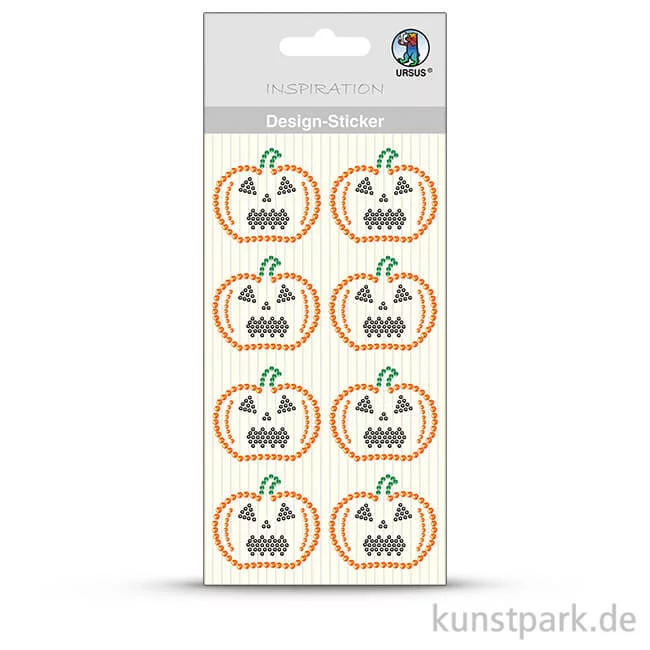 Artikelbild 1 des Artikels “Design-Sticker Kürbis, 8 Stück “