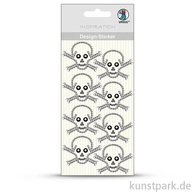 Artikelbild 1 des Artikels “Design-Sticker Skull, 8 Stück “