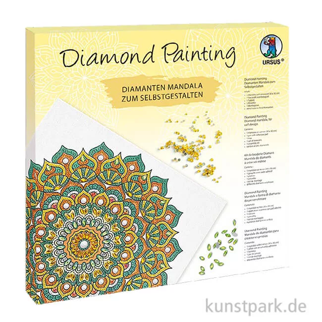 Artikelbild 1 des Artikels “Diamond Painting Set - Mandala 7, 30 x 30 cm “