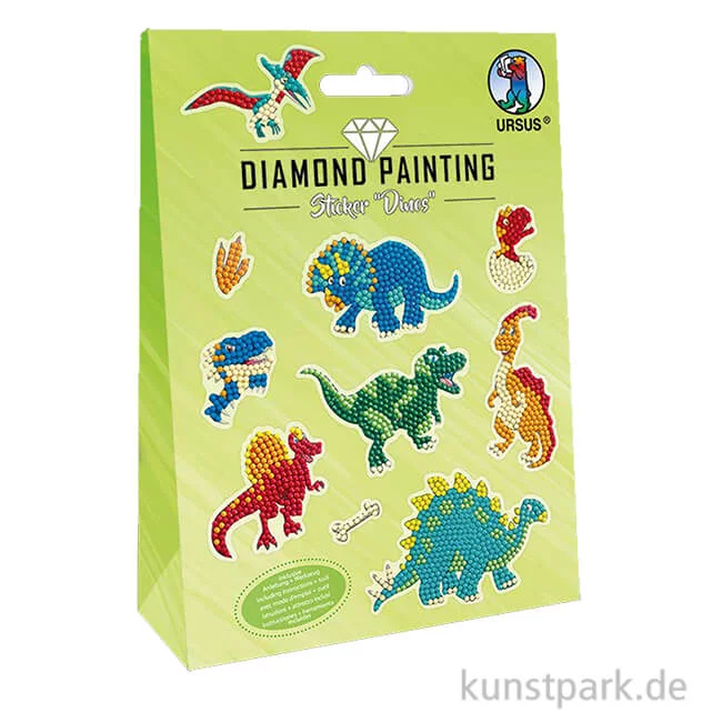 Artikelbild 1 des Artikels “Diamond Painting Set - Sticker, Dinos “
