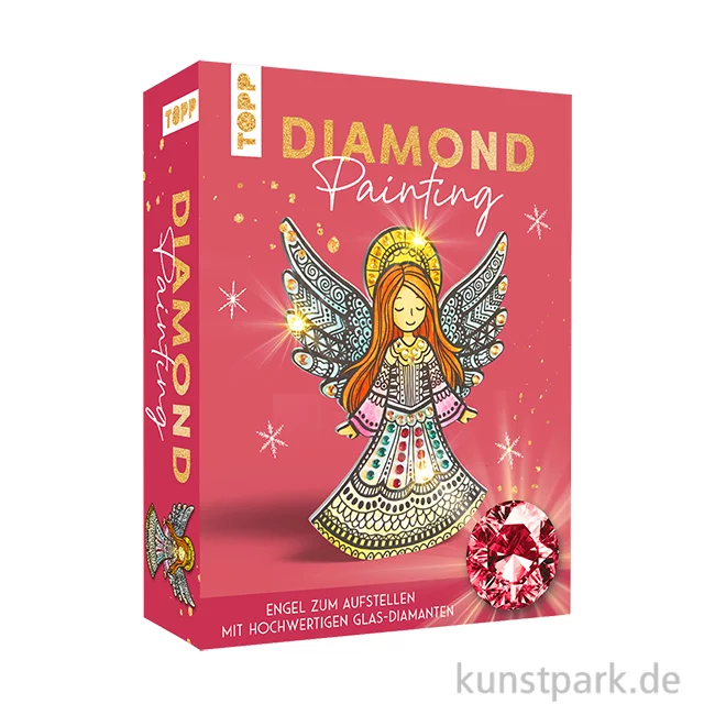 Artikelbild 1 des Artikels “Diamond Painting Set - Weihnachtsengel, Topp Verlag “