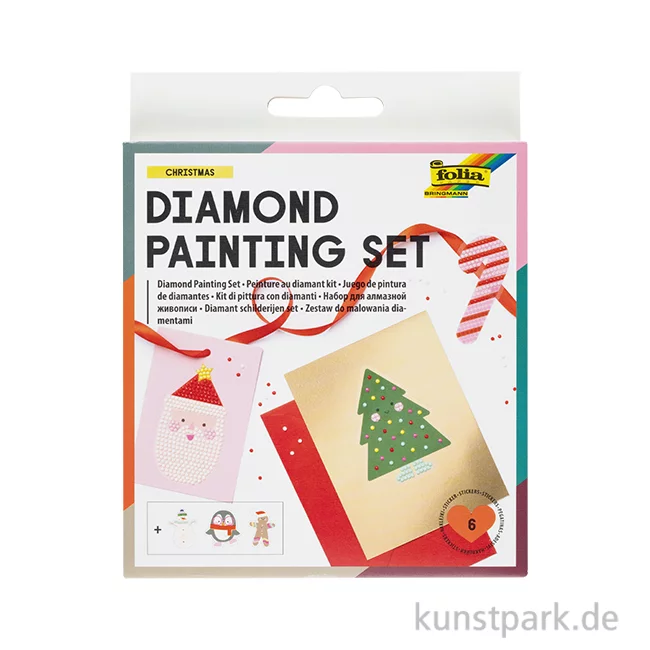 Artikelbild 1 des Artikels “Diamond Painting Set - Sticker, Christmas “
