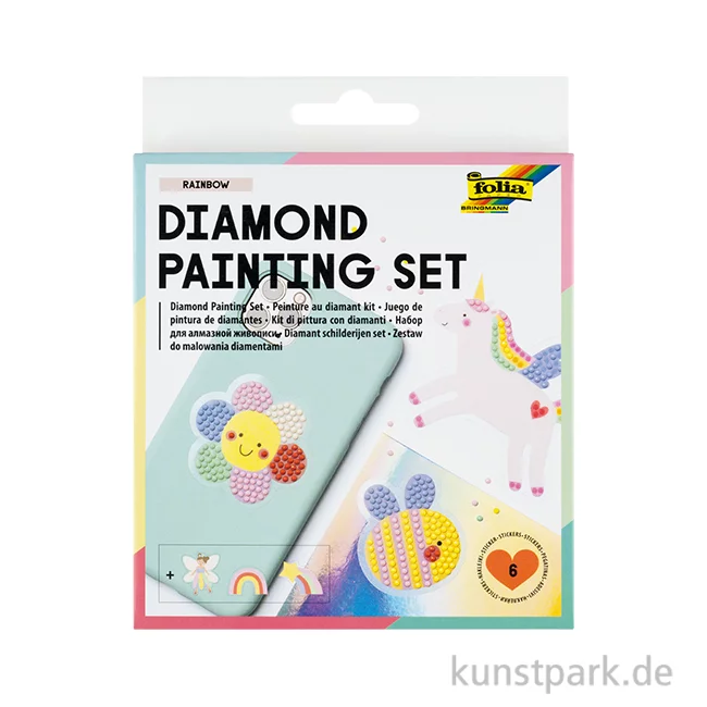 Artikelbild 1 des Artikels “Diamond Painting Set - Sticker, Rainbow “