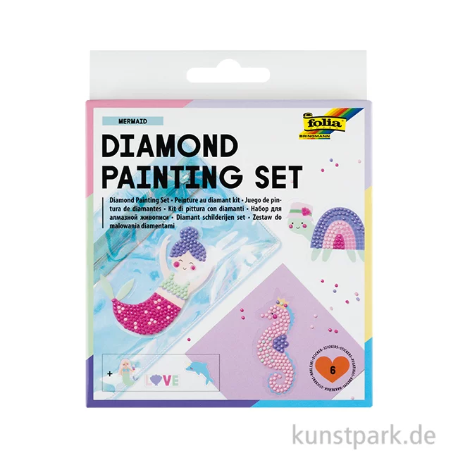 Artikelbild 1 des Artikels “Diamond Painting Set - Sticker, Mermaid “
