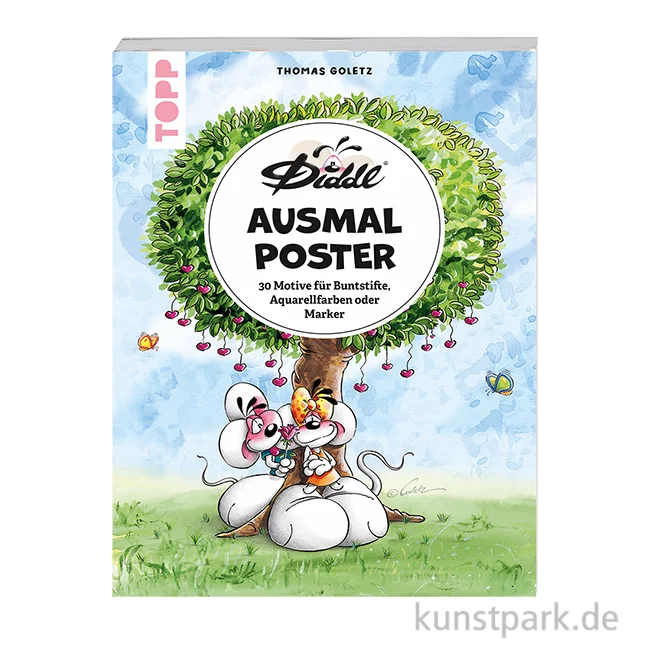 Artikelbild 1 des Artikels “Diddl - Ausmalposter, Topp Verlag “