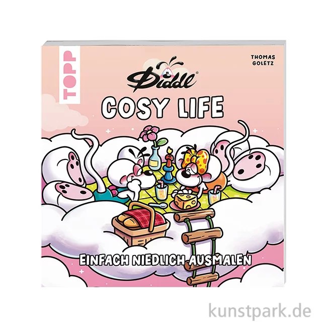 Artikelbild 1 des Artikels “Diddl - Cosy Life, Einfach niedlich ausmalen, Topp Verlag “