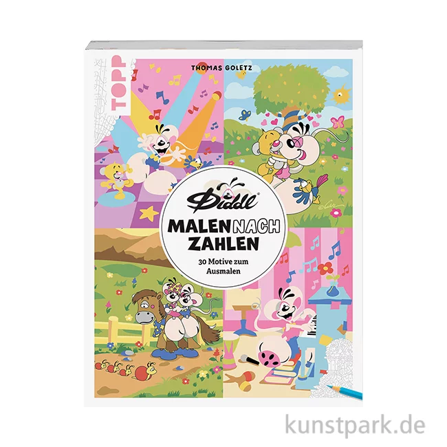 Artikelbild 1 des Artikels “Diddl - Malen nach Zahlen, Topp Verlag “