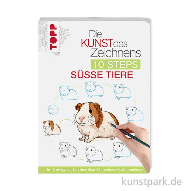 Artikelbild 1 des Artikels “Die Kunst des Zeichnens 10 Steps - Süße Tiere, Topp Verlag “