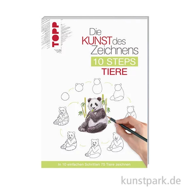 Artikelbild 1 des Artikels “Die Kunst des Zeichnens 10 Steps - Tiere, Topp Verlag “