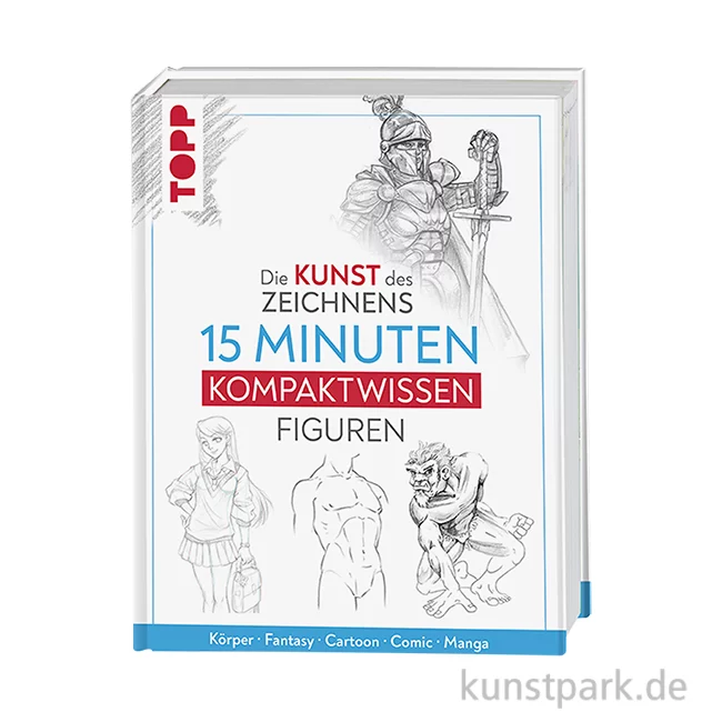 Artikelbild 1 des Artikels “Die Kunst des Zeichnens 15 Minuten Kompaktwissen Figuren, Topp Verlag “
