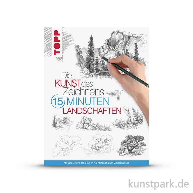 Artikelbild 1 des Artikels “Die Kunst des Zeichnens 15 Minuten - Landschaften, Topp Verlag “