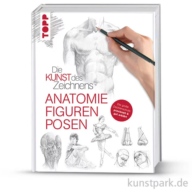 Artikelbild 1 des Artikels “Die Kunst des Zeichnens - Anatomie, Figuren, Posen, Topp Verlag “