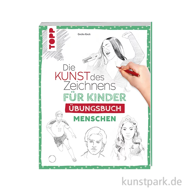 Artikelbild 1 des Artikels “Die Kunst des Zeichnens für Kinder Übungsbuch - Menschen, Topp Verlag “