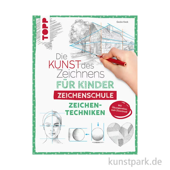 Artikelbild 1 des Artikels “Die Kunst des Zeichnens Kinder Zeichenschule - Zeichentechniken, Topp “