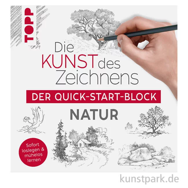 Artikelbild 1 des Artikels “Die Kunst des Zeichnens - Natur, Der Quick-Start-Block, Topp Verlag “