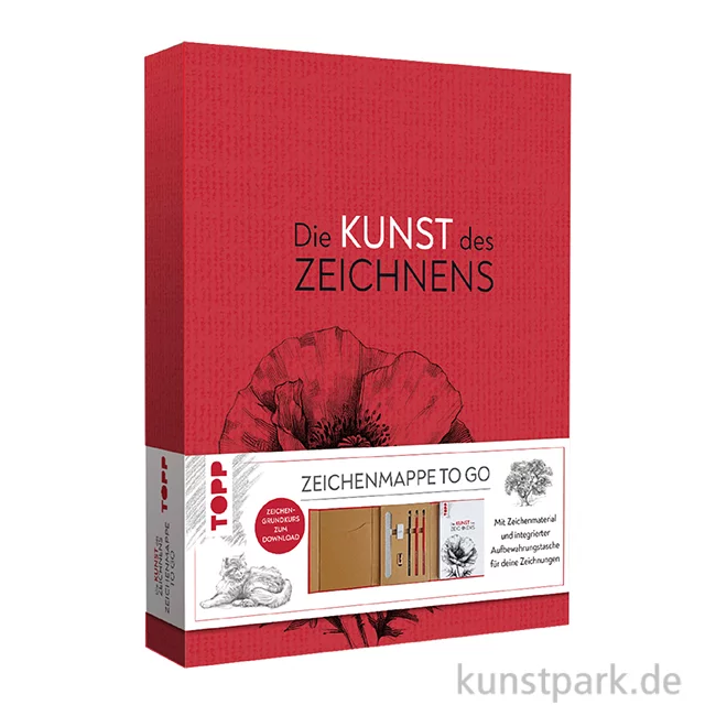 Artikelbild 1 des Artikels “Die Kunst des Zeichnens - Zeichenmappe To Go, Topp Verlag “