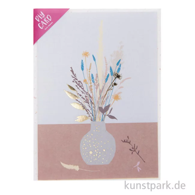 Artikelbild 1 des Artikels “DIY Card - Transformation, Vase mit Blumen mit viel Zubehör “